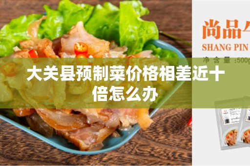 大关县预制菜价格相差近十倍怎么办