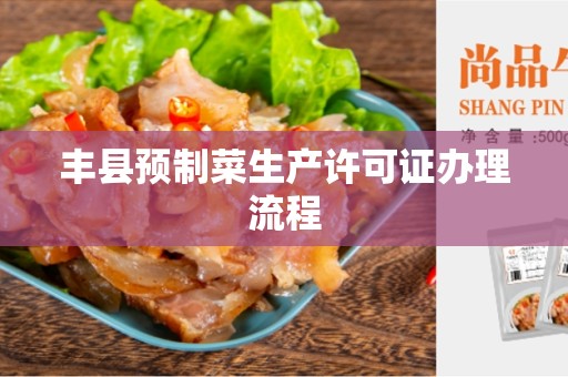 丰县预制菜生产许可证办理流程