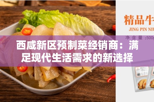 西咸新区预制菜经销商：满足现代生活需求的新选择