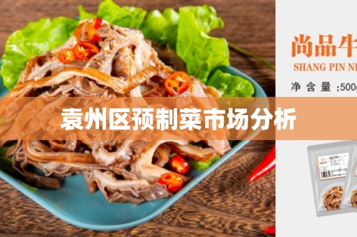 袁州区预制菜市场分析
