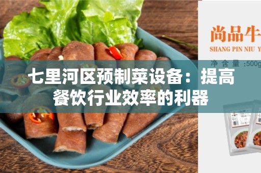 七里河区预制菜设备：提高餐饮行业效率的利器