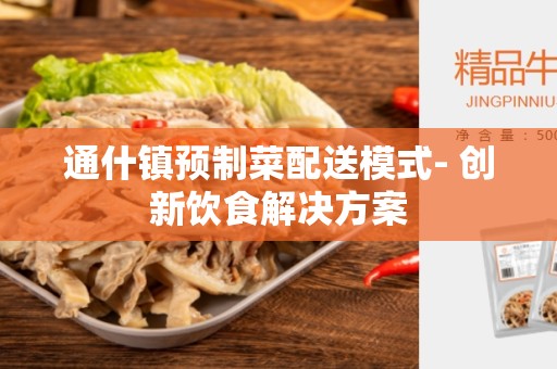 通什镇预制菜配送模式- 创新饮食解决方案