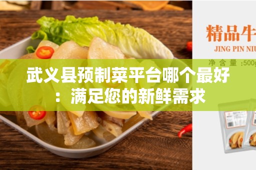 武义县预制菜平台哪个最好：满足您的新鲜需求