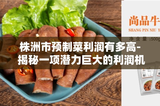 株洲市预制菜利润有多高- 揭秘一项潜力巨大的利润机会