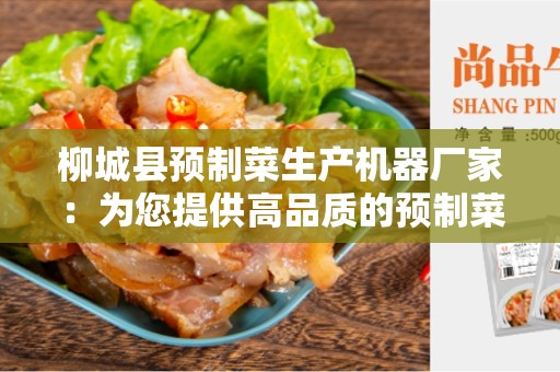 柳城县预制菜生产机器厂家：为您提供高品质的预制菜生产机器