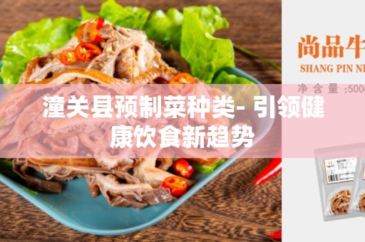 潼关县预制菜种类- 引领健康饮食新趋势