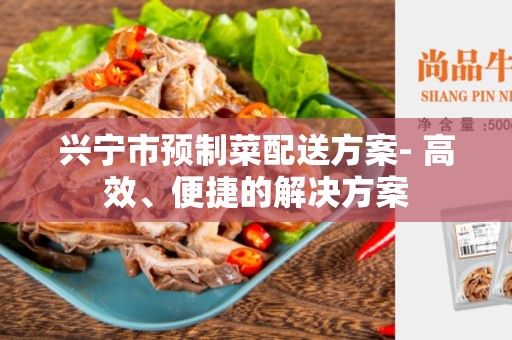 兴宁市预制菜配送方案- 高效、便捷的解决方案
