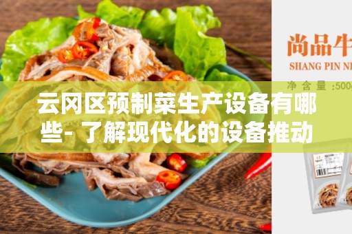 云冈区预制菜生产设备有哪些- 了解现代化的设备推动食品加工产业