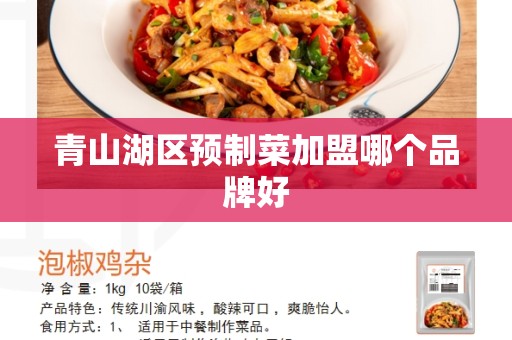 青山湖区预制菜加盟哪个品牌好