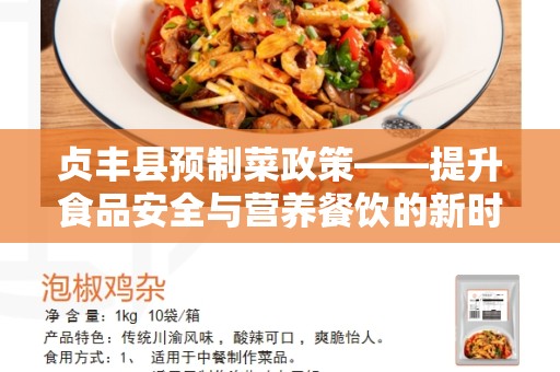 贞丰县预制菜政策——提升食品安全与营养餐饮的新时代