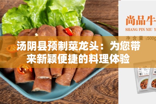 汤阴县预制菜龙头：为您带来新颖便捷的料理体验