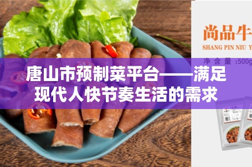 唐山市预制菜平台——满足现代人快节奏生活的需求