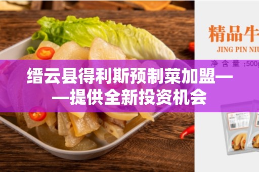 缙云县得利斯预制菜加盟——提供全新投资机会