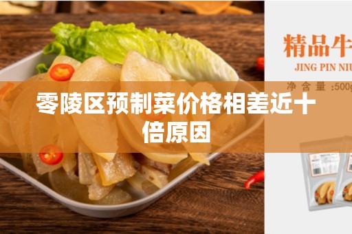 零陵区预制菜价格相差近十倍原因