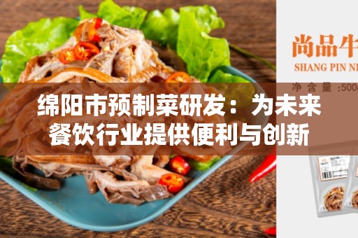 绵阳市预制菜研发：为未来餐饮行业提供便利与创新