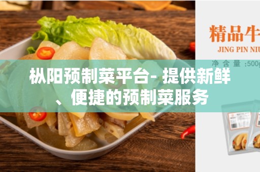 枞阳预制菜平台- 提供新鲜、便捷的预制菜服务