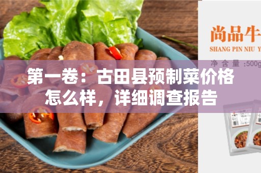 第一卷：古田县预制菜价格怎么样，详细调查报告