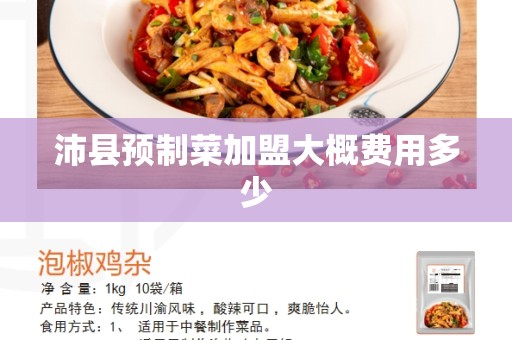 沛县预制菜加盟大概费用多少