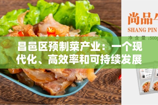 昌邑区预制菜产业：一个现代化、高效率和可持续发展的行业