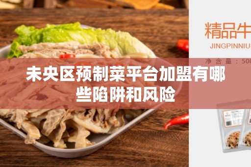 未央区预制菜平台加盟有哪些陷阱和风险