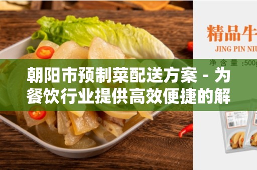 朝阳市预制菜配送方案 - 为餐饮行业提供高效便捷的解决方案