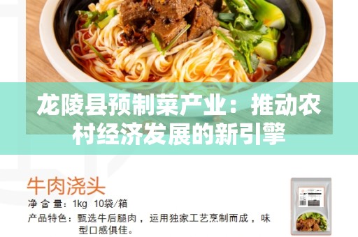 龙陵县预制菜产业：推动农村经济发展的新引擎