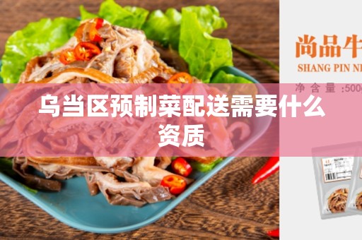 乌当区预制菜配送需要什么资质