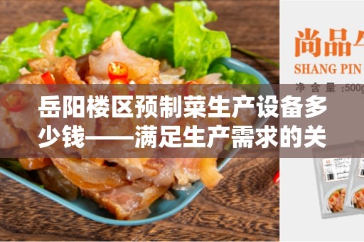 岳阳楼区预制菜生产设备多少钱——满足生产需求的关键
