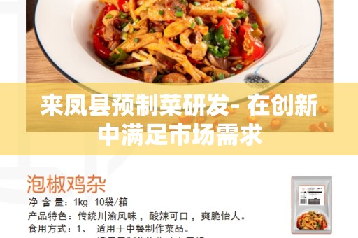 来凤县预制菜研发- 在创新中满足市场需求