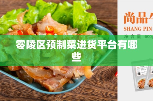 零陵区预制菜进货平台有哪些