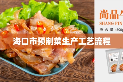 海口市预制菜生产工艺流程