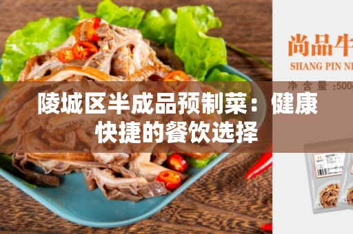 陵城区半成品预制菜：健康快捷的餐饮选择