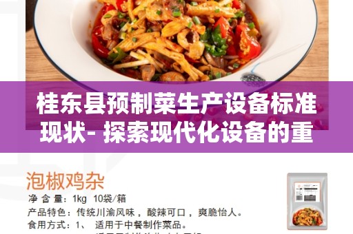 桂东县预制菜生产设备标准现状- 探索现代化设备的重要性