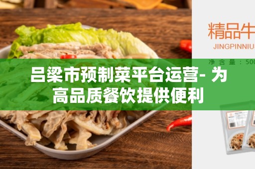 吕梁市预制菜平台运营- 为高品质餐饮提供便利