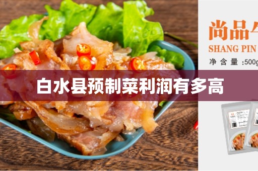 白水县预制菜利润有多高