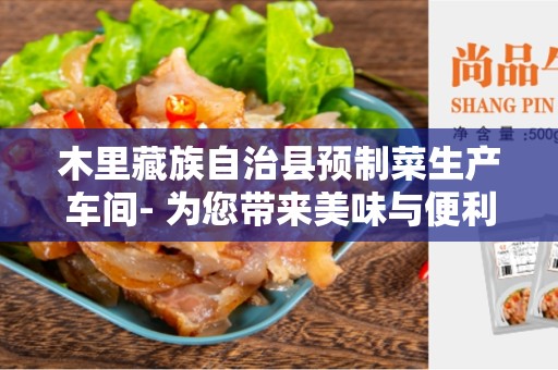 木里藏族自治县预制菜生产车间- 为您带来美味与便利的完美结合