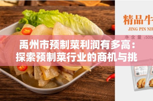 禹州市预制菜利润有多高：探索预制菜行业的商机与挑战