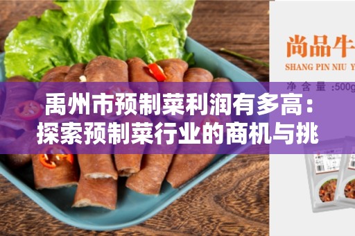 禹州市预制菜利润有多高：探索预制菜行业的商机与挑战