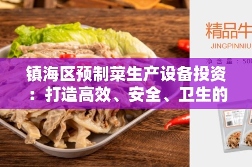 镇海区预制菜生产设备投资：打造高效、安全、卫生的预制菜生产工厂
