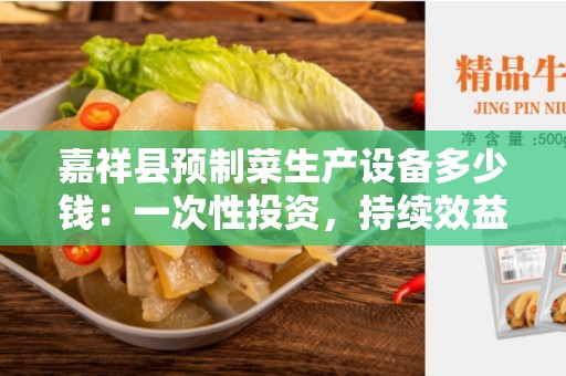 嘉祥县预制菜生产设备多少钱：一次性投资，持续效益