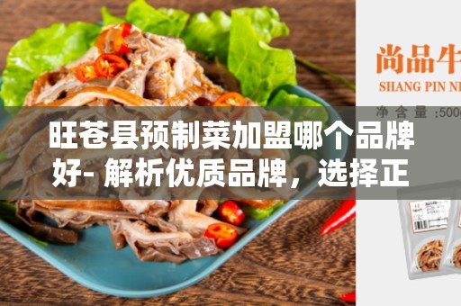 旺苍县预制菜加盟哪个品牌好- 解析优质品牌，选择正确战略方向