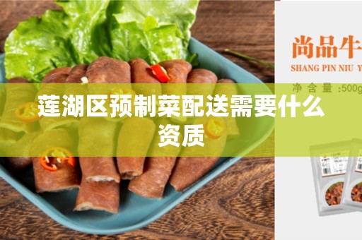 莲湖区预制菜配送需要什么资质