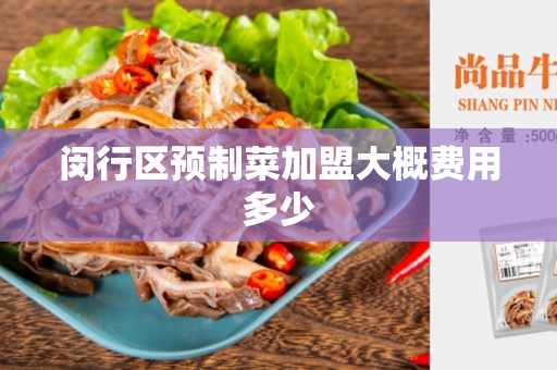 闵行区预制菜加盟大概费用多少