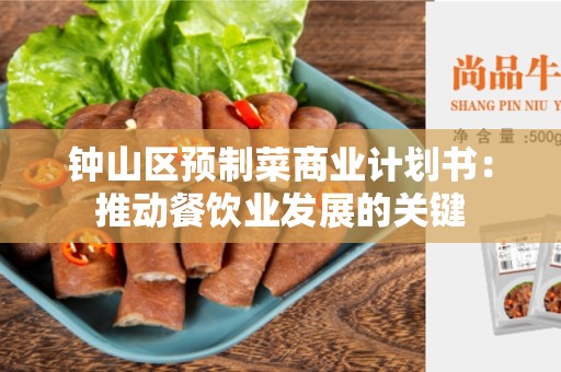 钟山区预制菜商业计划书：推动餐饮业发展的关键