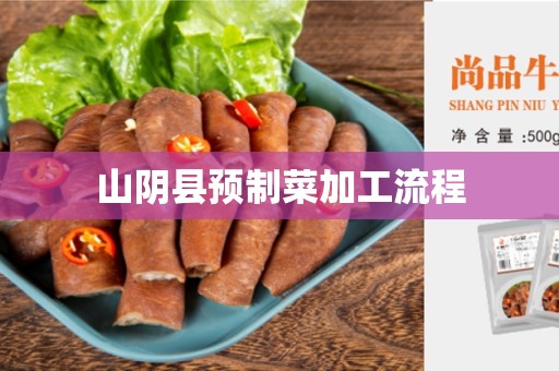 山阴县预制菜加工流程