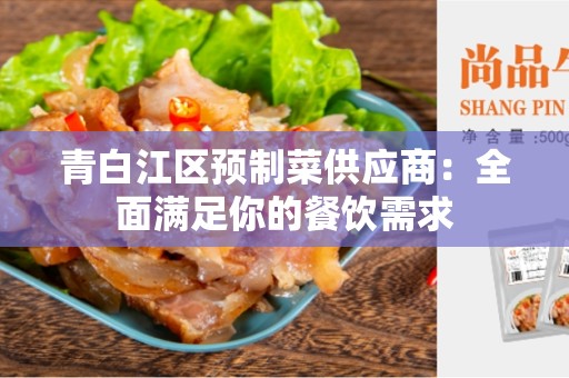 青白江区预制菜供应商：全面满足你的餐饮需求