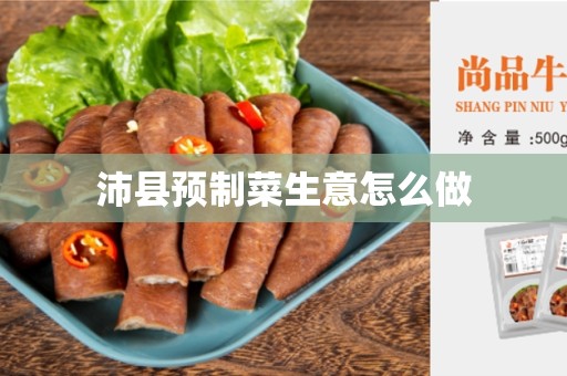 沛县预制菜生意怎么做