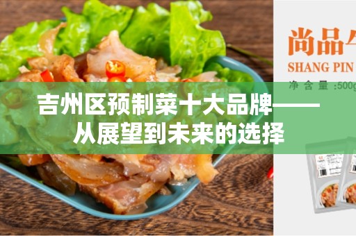 吉州区预制菜十大品牌——从展望到未来的选择