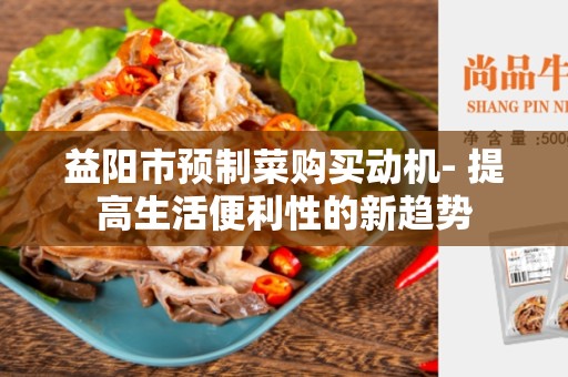 益阳市预制菜购买动机- 提高生活便利性的新趋势