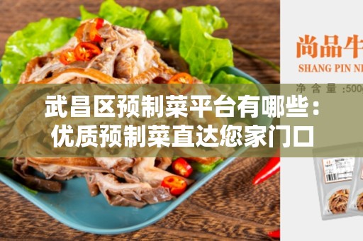 武昌区预制菜平台有哪些：优质预制菜直达您家门口